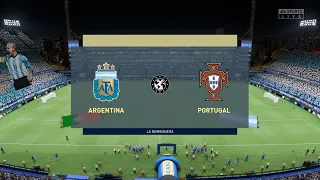 FIFA 23 -Argentina Vs Portugal #fifa23 #easportsfifa #fc24 #easports #friendlymatch