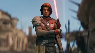 Jedi Survivor - Satisfying Combat/Brutal Takedowns  - Free Roam - PS5