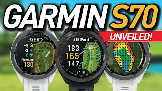 This Golf Watch Will BLOW YOUR MIND! // Garmin Approach S70 Review