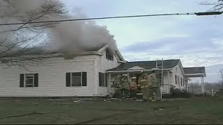 Seven fire crews respond to blaze