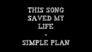 This Song Saved My Life - Simple Plan - Traduction Française V.1