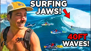 SURFING THE BIGGEST WAVES IN HAWAII! THE UTLIMATE HOLIDAY!