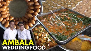 Ambala Haryana Wedding Food | Ambala Ki Shadi Ka Khana | Food in Haryanvi Shadi | Wedding Food Veg