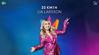 Lia Larsson - 30 km/h (Lyrics Video)