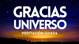 MEDITACIÓN de GRATITUD AL UNIVERSO para la NOCHE 🌙😴 Manifestar BENDICIONES | El PODER de AGRADECER🙏💖