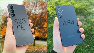 Samsung Galaxy A54 5G VS Samsung Galaxy S23 FE!