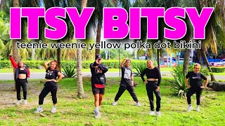 Itsy bitsy teenie weenie yellow polka dot bikini Remix | tiktok trend | Dance workout | Kingz krew