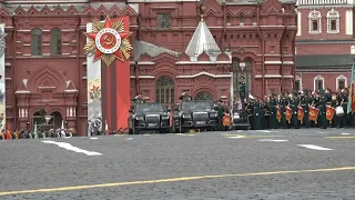 Russian defence minister salutes troops at military parade on Red Square | AFP