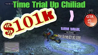 GTA 5 Online - Weekly Time Trial - Up Chiliad - 101K