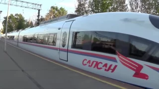 Russian high speed train Sapsan (Moscow Saint Petersburg)