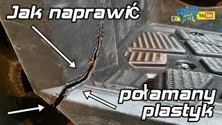 Klejenie plastyków - jak naprawić połamany plastik - poradnik Fabiq ATV