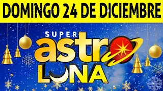 Resultado de ASTRO LUNA del Domingo 24 de Diciembre de 2023  SUPER ASTRO 😱💰🚨