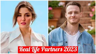Hande Ercel Vs Kerem Bursin (Married) Real Life Partners 2023