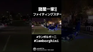 諸星一家ファイティングランボルギーニ電飾 Morohoshi Family Lamborghini Light Show
