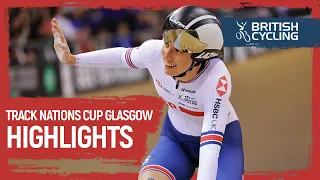 Ollie Wood takes the Men's Omnium by storm | 2022 Tissot UCI Track Nations Cup Glasgow HIGHLIGHTS