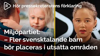 Miljöpartiet i Göteborg vill placera svensktalande barn i utanförskapsområden