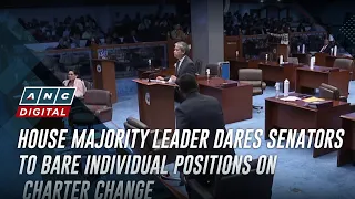 House majority leader dares senators to bare individual positions on charter change | ANC