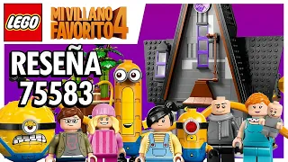 Reseña / LEGO Mi villano favorito 4 - 75583 / Minions y Mansión Familiar de Gru