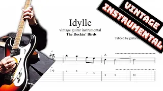 Idylle TAB - vintage instrumental guitar tabs (PDF + Guitar Pro)