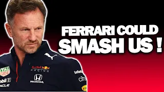 Does Christian Horner Fear Ferrari for 2022 ?