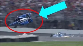 Scott Dixon is flying in the sky | AMAZING  Crash | Indy 500