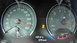 2016 BMW M2 0-280 Kmh Top Speed Autobahn