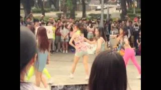 130720 [Fancam] 2013  Girls' Generation World Tour 'Girls&Peace'  in Taipei "GEE" Dance Cover