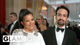 Lin-Manuel Miranda GLAMBOT: Behind the Scenes at Oscars | E! Red Carpet & Award Shows