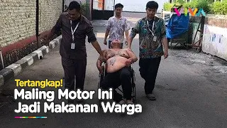 Gagal Maling di Tebet, Pelaku Diamuk Hingga Ditelanjangi Warga