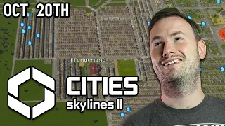 Sips Plays Cities Skylines II! - (20/10/23)