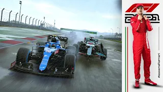 ТЯЖЕЛАЯ ГОНКА С ХОРОШЕЙ БОРЬБОЙ - Карьера F1 2021 #37