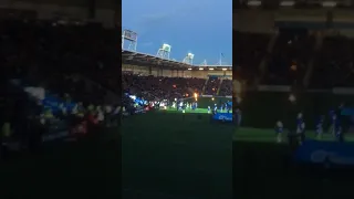Warrington Wolves 26 Leeds Rhinos 6 Player Entrance and Kick Off (02/02/19)