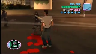 GTA: Vice City - 1 to 6 Star Wanted Level Using Screwdriver Only + Escape