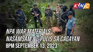 NPA War Materials Nasamsam ng Pulis sa Cagayan | Kidlat News Update (September 13, 2023 8PM)