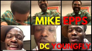 Mike epps vs dc youngfly live roast session | mike epps Instagram live 2021