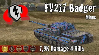 FV217 Badger  |  7,9K Damage 4 Kills  |  WoT Blitz Replays