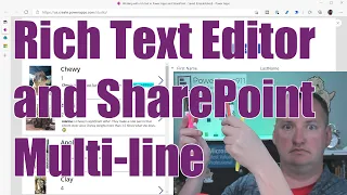 Power Apps Rich Text Editor Control and SharePoint multiple lines of text