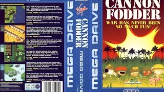 Неординарное прохождение Cannon fodder на sega