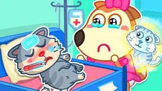 My Pet Got Sick 😿 I Have A Pet Song 👶 Funny Kids Songs 🎶 Woa Baby Songs