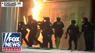 Chaos resumes in Portland after months of violence; Tucker Carlson reacts