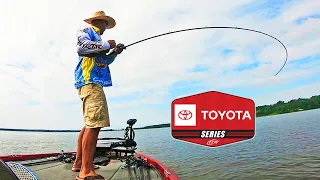 FLW PRO Toyota Series Bass Tournament at EUFAULA LAKE! (BIG BASS)