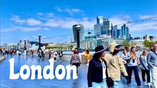 Tower Bridge London Tour | Summer walk London 2023| London bridge Station walking tour