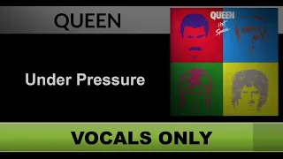 Queen - Under Pressure (Vocals Only - Acapella)