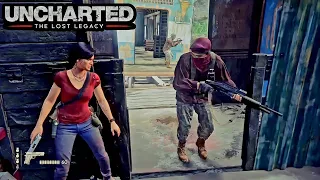 Uncharted: The Lost Legacy Stealth Kills | Train Ambush Encounter (Chloe & Nadine) ‼️