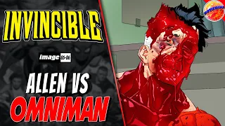 Allen Se Enfrenta a Omniman !!!! || Invencible #85 #86