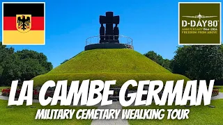 La Cambe German War Cemetery Walking Tour France #dday #normandy #lacambe