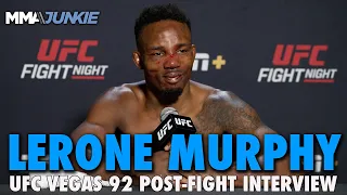 Lerone Murphy Wants Top 10 Opponent Next, ‘This Is the Start of Big Things’ | UFC Vegas 92