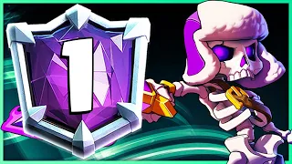 HIGHEST SKILL DECK just REACHED RANK #1 IN CLASH ROYALE! 🏆