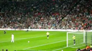 Soccer Aid June 2010 Old Trafford Robbie Williams Misses Penalty