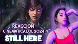 !REACIONANDO A LA CINEMATICA DE LOL 2024! 😍